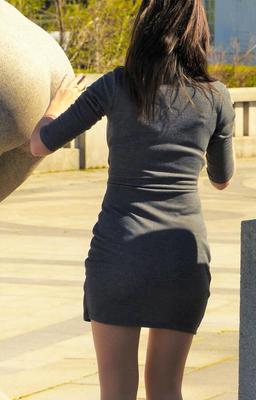 Business office sexy MILF Tight dress