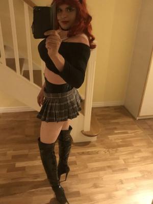 Redhead Beauty Tgirl Amanda