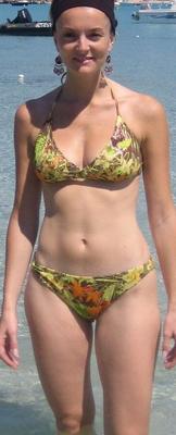 stunning slim mature redhead MILF