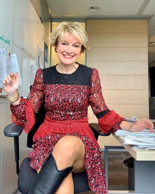 Hot Mature Katrin at work