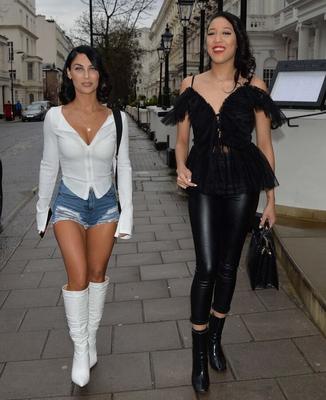 Female Celebrity Boots &amp; Leather - Carly Jane Beech