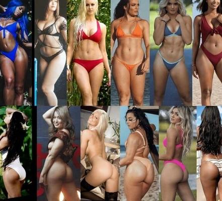 Brandi Rhodes wrestling babe mega collection