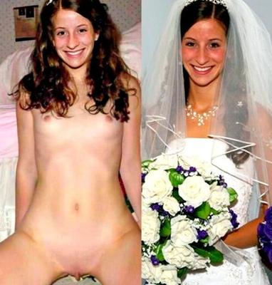Novias vestidas desnudas