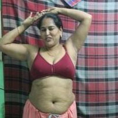 Reshma AUnty With BF