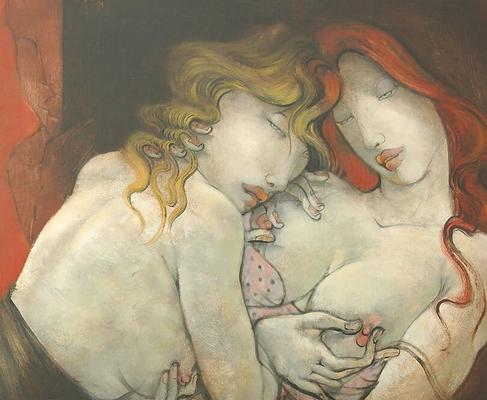 Dessins: femmes entre elles