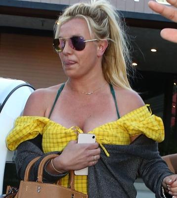 Britney Spears en déplacement