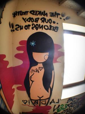 A tribute to Aliya al Mahdi, the nude Egyptian activist