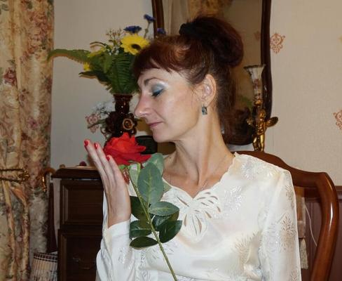 In the same wedding dress