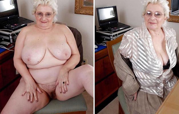Various granny mature bbw busty clothes lingerie