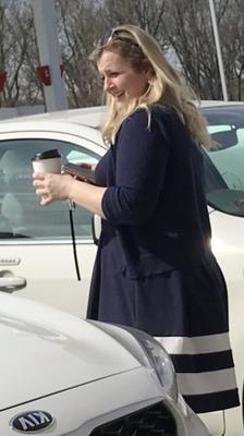 Thick legs beautiful plus size blonde