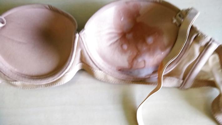Brown bra
