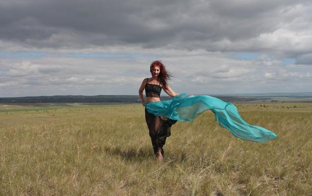 Shavl turquoise pour le temps venteux