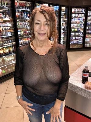 Saggy boobs Gilf