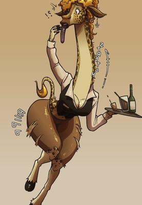 Furry Girls: Giraffe-Babes
