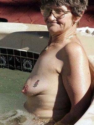 Granny blow job