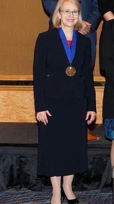 Conference and Awards Cunt in Pantyhose