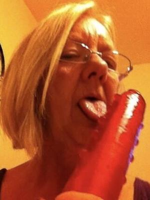 Desperate granny for cock