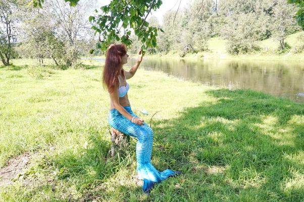 Mermaid under the Tree