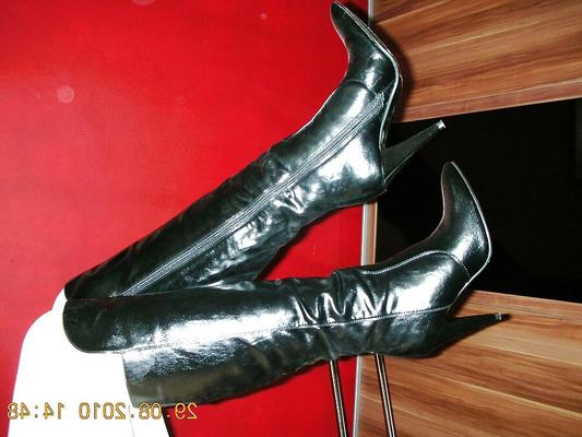 patent leather slingbacks by Prada