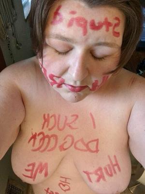 Fat pig slave humiliated again