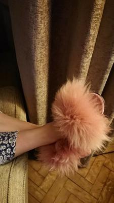 fluffy mules