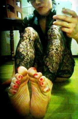asian ts in the mirror