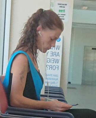 Random sluts out and about