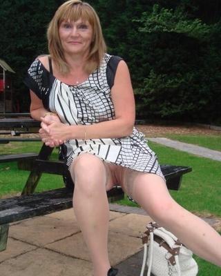 Mature upskirts