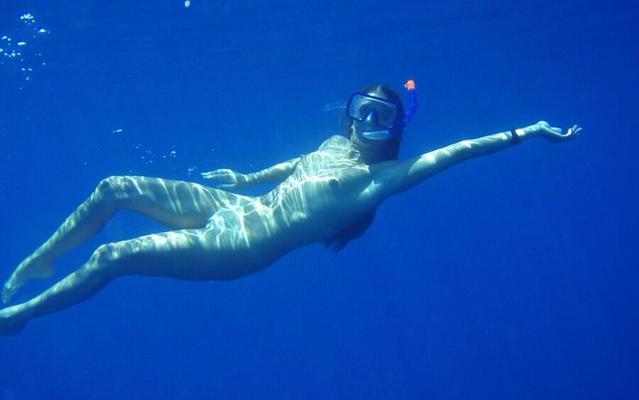 Nudist summer in croatia