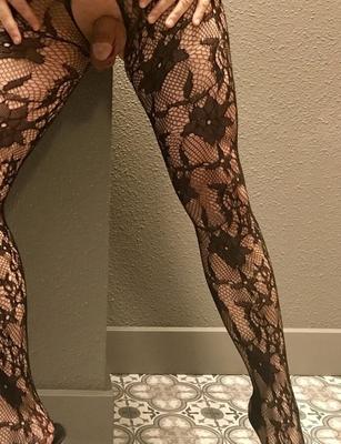 Fishnet body socking