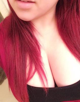 Hillary big tit red head