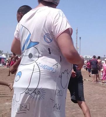 Beautiful pregnant morocco