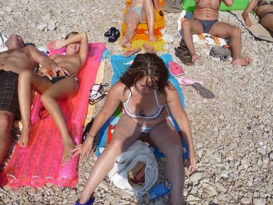 haut, moins de plage