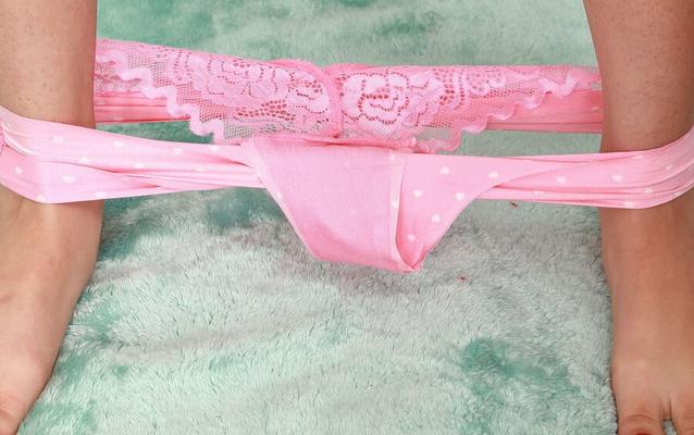 Panties pulled Down to Ankles