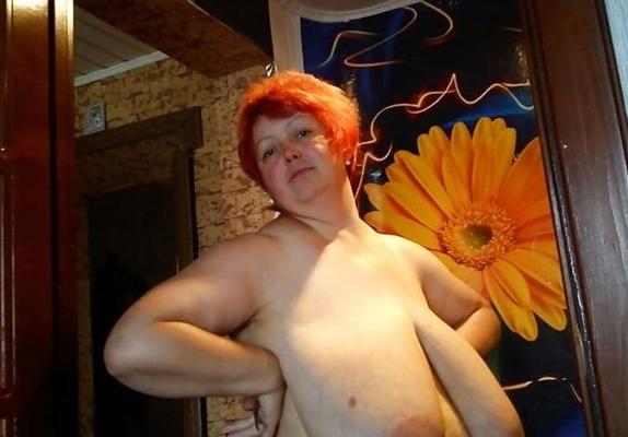 Granny Sonija and her large breasts