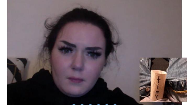 Webcam tiny dick