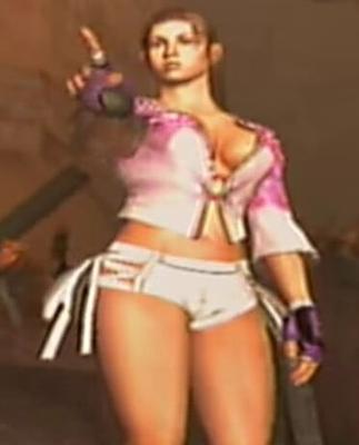 Christie Monteiro Fighting Video Game Character