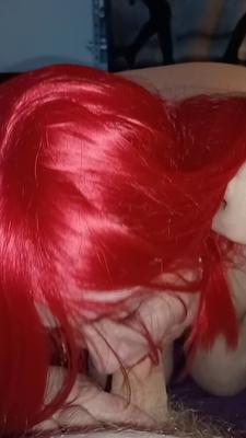 Karcelyne Striptease und Blowjob