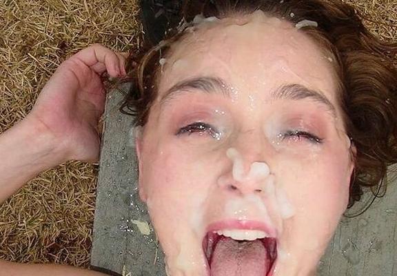 Innocent yo bukkake girl