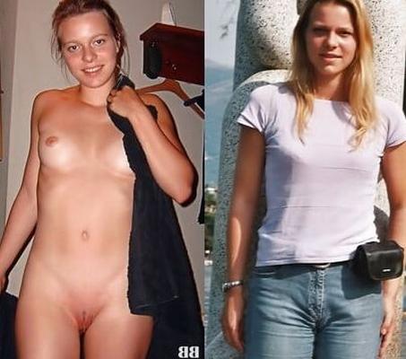 Dressed undressed amateur milfs and matures