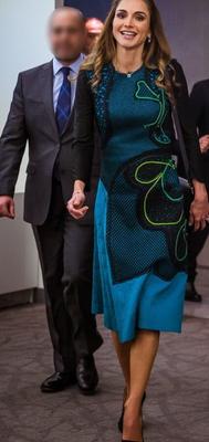 Queen Rania of Jordon in Pantyhose