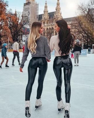 Leather leggings LOVE