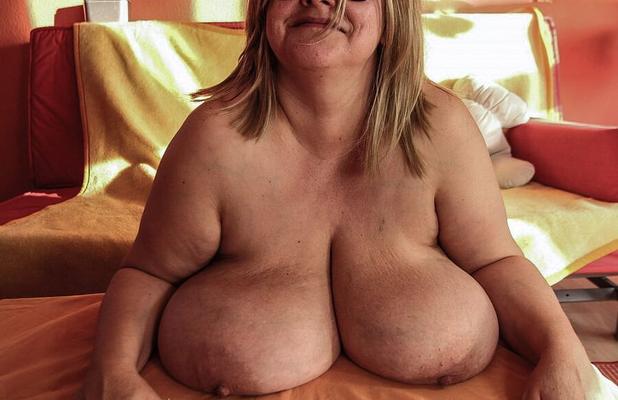 Huge boobed mature