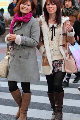 Street Pantyhose - Polish Cunt with Flabby Legs