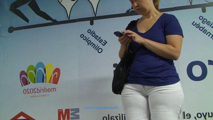 delicious spanish PAWG in tight jeans