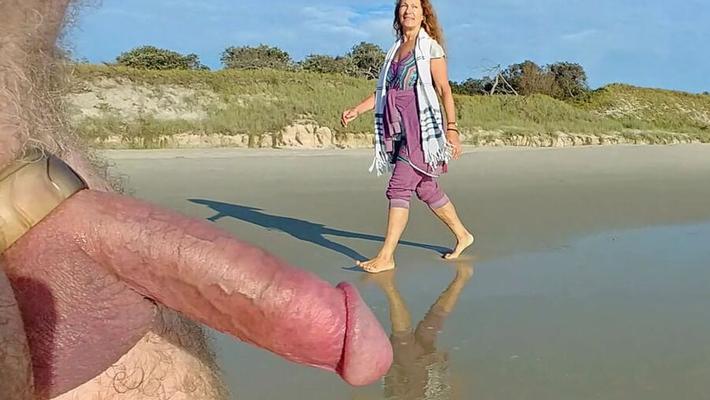 Public erection exhibitionist flasher