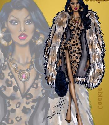 Glamour Fashion Illustrations