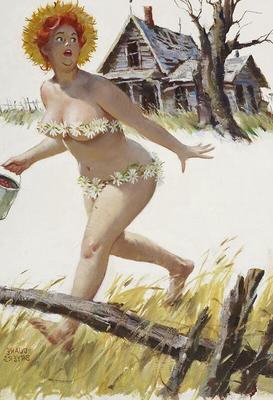 Plus-Size Pin-Up Girl Hilda