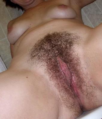 Almost scary in your face hairy