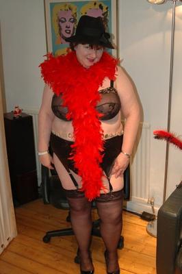Chrisg Red &amp; Black Lingerie